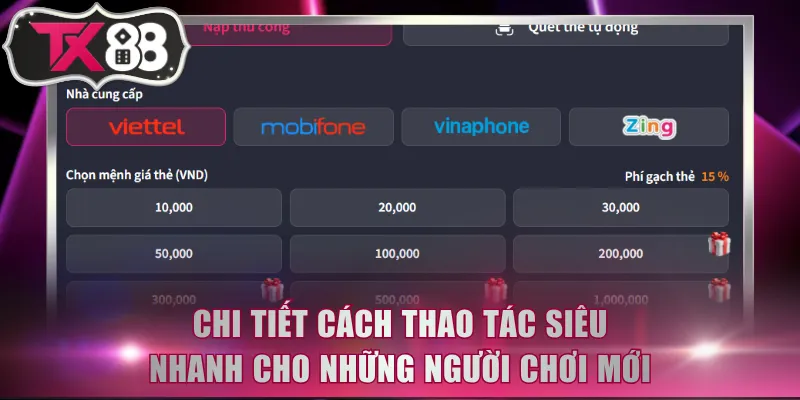 Chi tiết cách thao tác siêu nhanh cho những người chơi mới