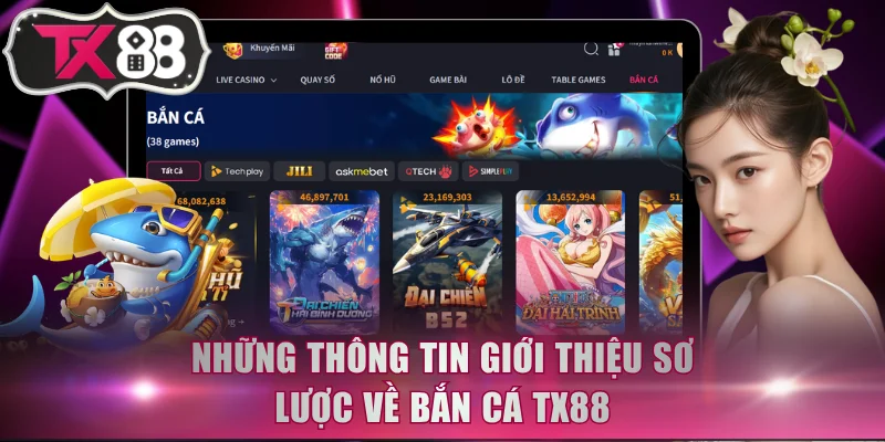 Những thông tin giới thiệu sơ lược về bắn cá TX88